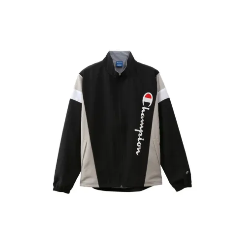 Champion Jacket Unisex Black Gray