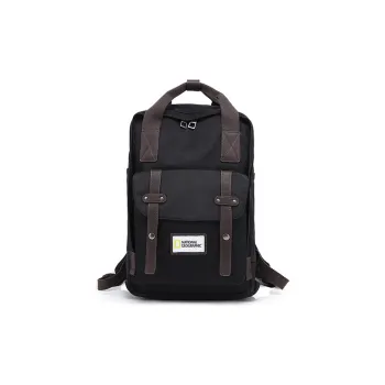 NATIONAL GEOGRAPHIC Polyester Backpack Handbag Regular Unisex Multicolor/Black