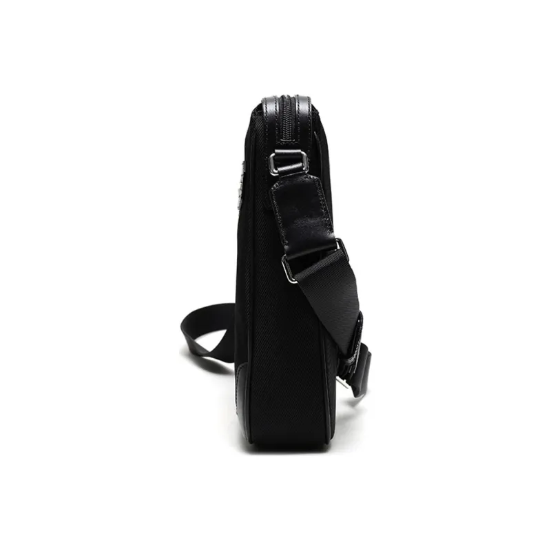 BALLY Fabric Crossbody Bag Messenger Bag Shoulder Bag Regular Men's Black-2