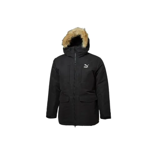 PUMA HYO-RI PW Puffer Jackets Men Black