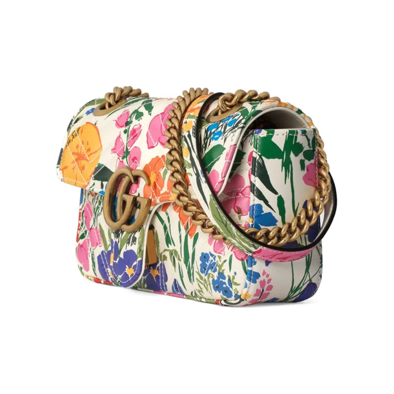 GUCCI GG Marmont Quilted Leather Crossbody Bag, Shoulder Bag Women's-1