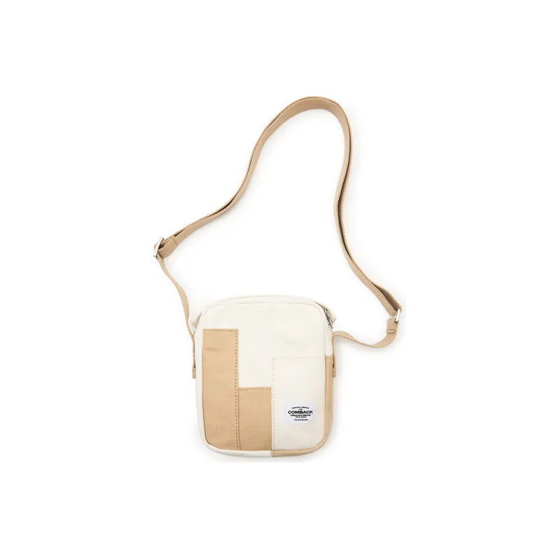 COMBACK Canvas Small Square Bag, Canvas Bag, Shoulder Bag, Crossbody Bag Trumpets Men's Multicolor-1