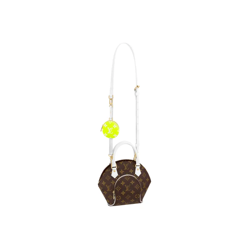 LOUIS VUITTON Ellipse Bb White/Brown-1