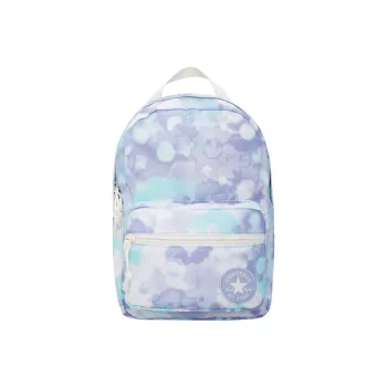 Converse Polyester Students Backpack Regular Unisex Light Blue Purple