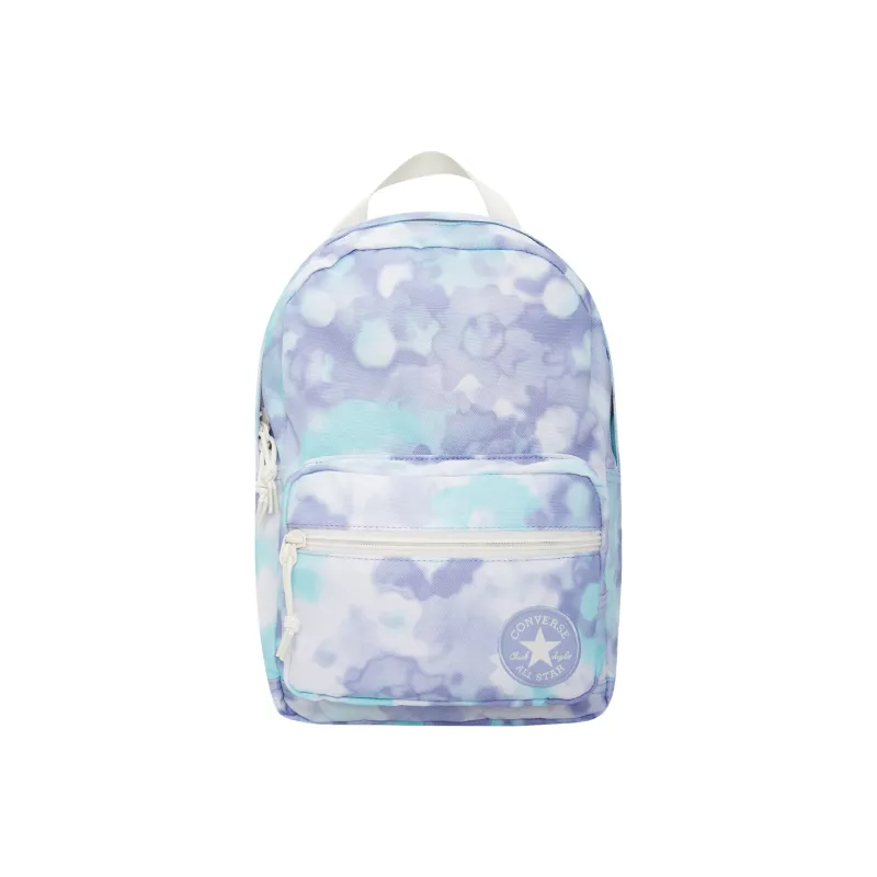 Converse Polyester Students Backpack Regular Unisex Light Blue Purple-0