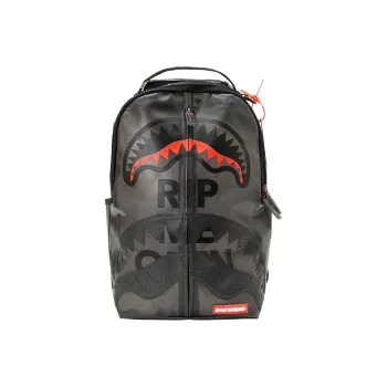 SPRAYGROUND PVC Laptop Backpack Large Size Men's Black