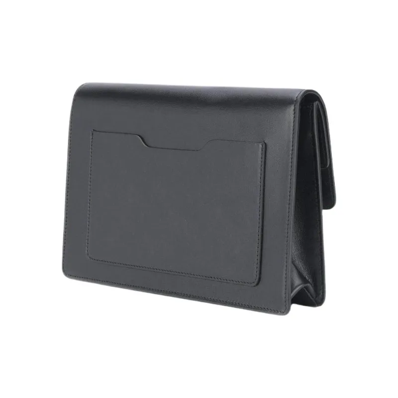 OFF-WHITE Leather Crossbody Bag Shoulder Bag Regular Women's Black-2