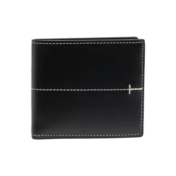 TOD'S Leather Wallet Men's Black