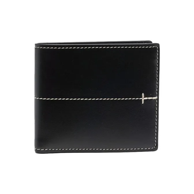 TOD'S Leather Wallet Men's Black-0