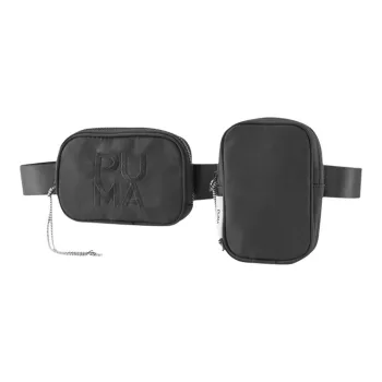 PUMA INFUSE Fabric Crossbody Bag Decoration Fanny Pack Trumpets Women's Black