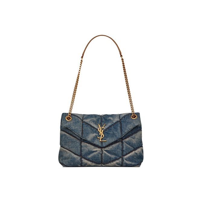 SAINT LAURENT Puffer Crossbody Bags - POIZON