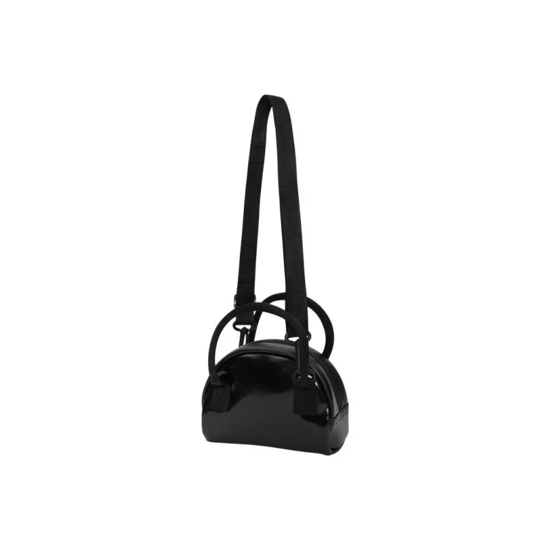 PUMA Artificial Leather Dumpling Bag Handbag Shoulder Bag Crossbody Bag Regular Women's Black Gold-1