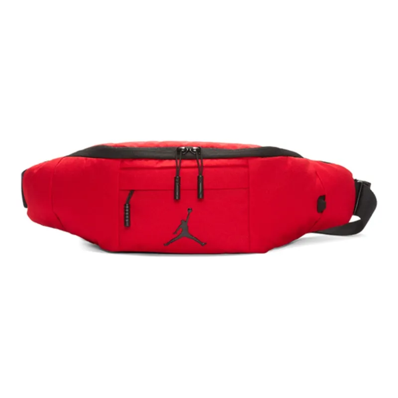 Jordan Polyester Crossbody Bag, Fanny Pack Regular Unisex Red-0