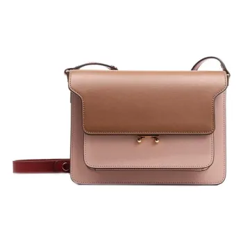 MARNI Cow Leather Trunk Bag, Crossbody Bag, Shoulder Bag Women's