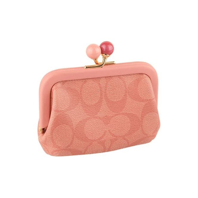 Coach kisslock wallet hotsell