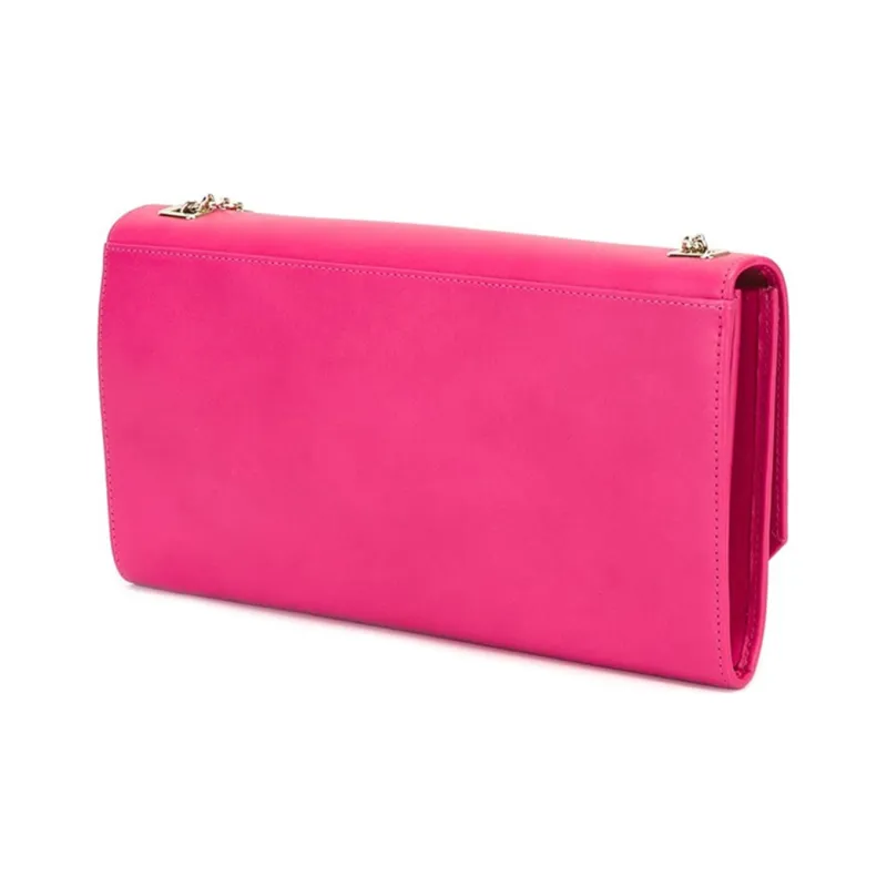 Furla Cow Leather Clutch Regular Women's Pink-1
