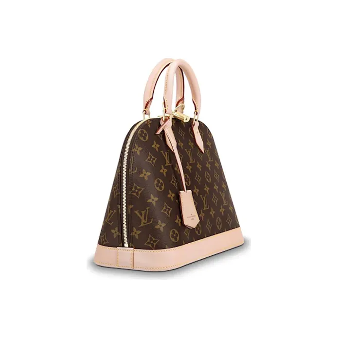 LOUIS VUITTON Alma Monogram Pm Brown-1