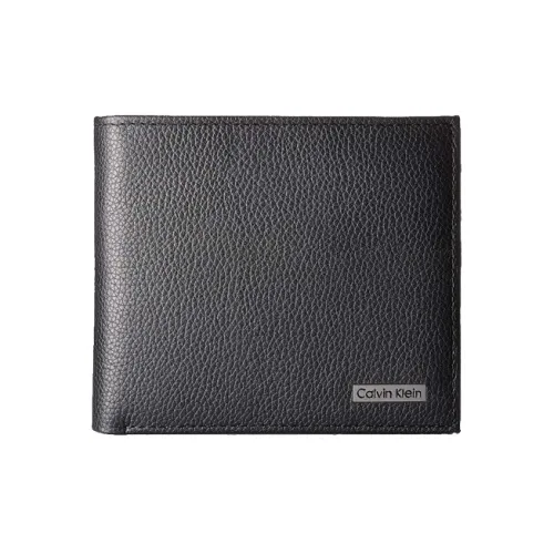 CALVIN YM0YM00313 Leather Wallet Men's Black