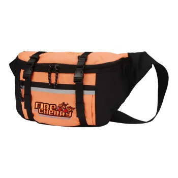 LiNing Polyester Backpack Fanny Pack Regular Unisex Orange Orange