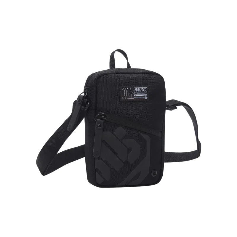 LiNing Fabric Shoulder Bag Crossbody Bag Unisex Black-1