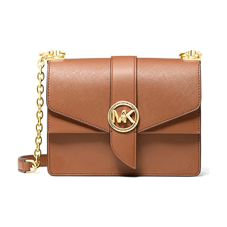 MICHAEL KORS Greenwich Small Saffiano Leather Crossbody Bag-0