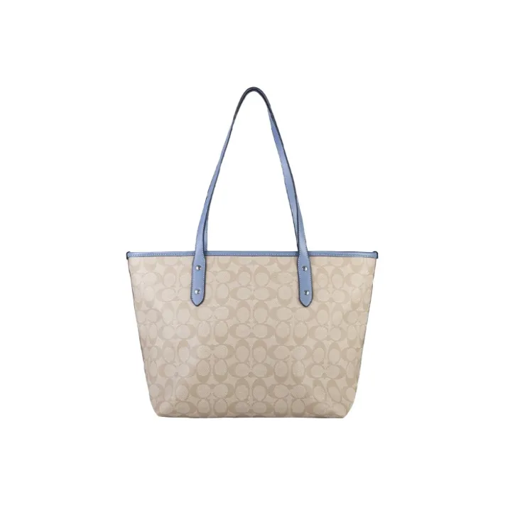 COACH City Zip Tote Shoulder Bags-2