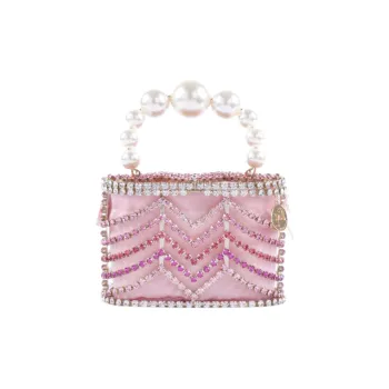 Rosantica Alloy Portable Dinner Bag Women's Pink