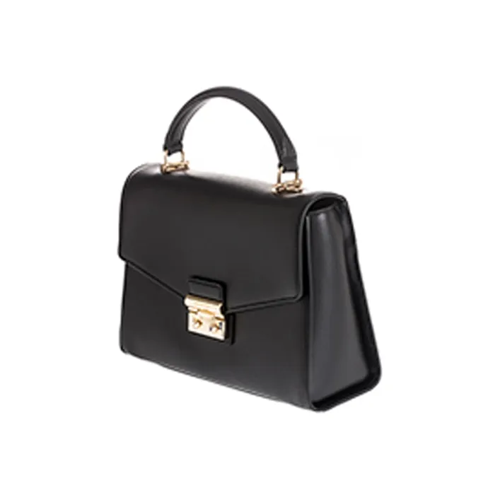 MICHAEL KORS MICHAEL KORS Luggage Collection Cow Leather Crossbody One Shoulder Handbag Women's Black-3