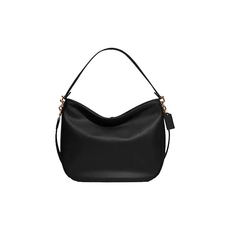 COACH Tabby Leather Shoulder Bag, Crossbody Bag Women's Black-0