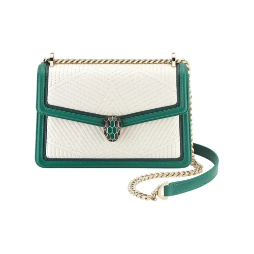 BVLGARI Serpenti Diamond Blast Shoulder Bags