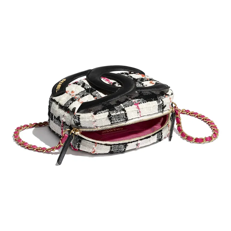 CHANEL Tweed Shoulder Bag Women's Multicolor-2
