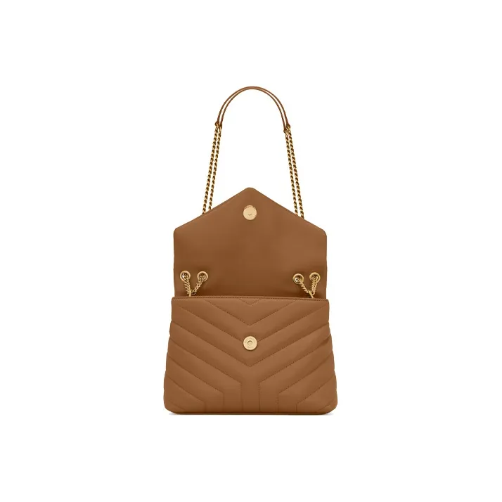 SAINT LAURENT LOULOU Quilted Leather Crossbody Bag, Shoulder Bag Women's-2