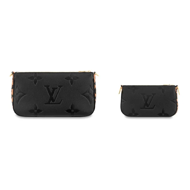 LOUIS VUITTON Multiple Pochette Accessoires Wild At Heart Black-4
