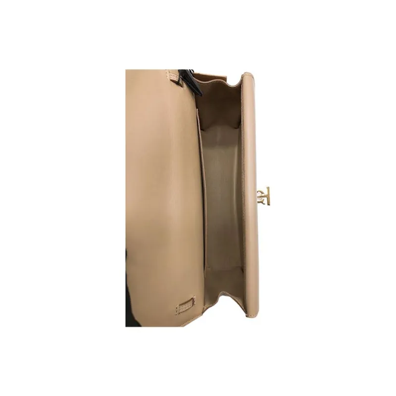 Burberry Monogram Lambskin Envelope Bag Handheld Shoulder Bag Crossbody Bag Women's Light Brown-3