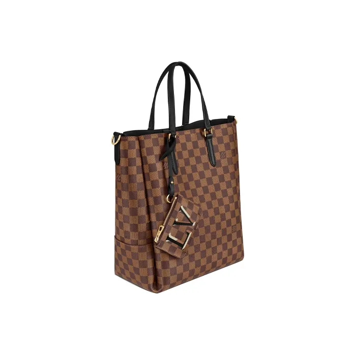 LOUIS VUITTON Belmont Cow Leather Canvas Shoulder Bag Crossbody Bag Handbags Large Size Women's Brown Monogram-1
