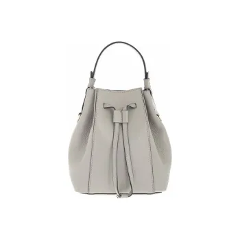 Furla Miastella Leather Bucket Bags Handbags Mini Women's Gray