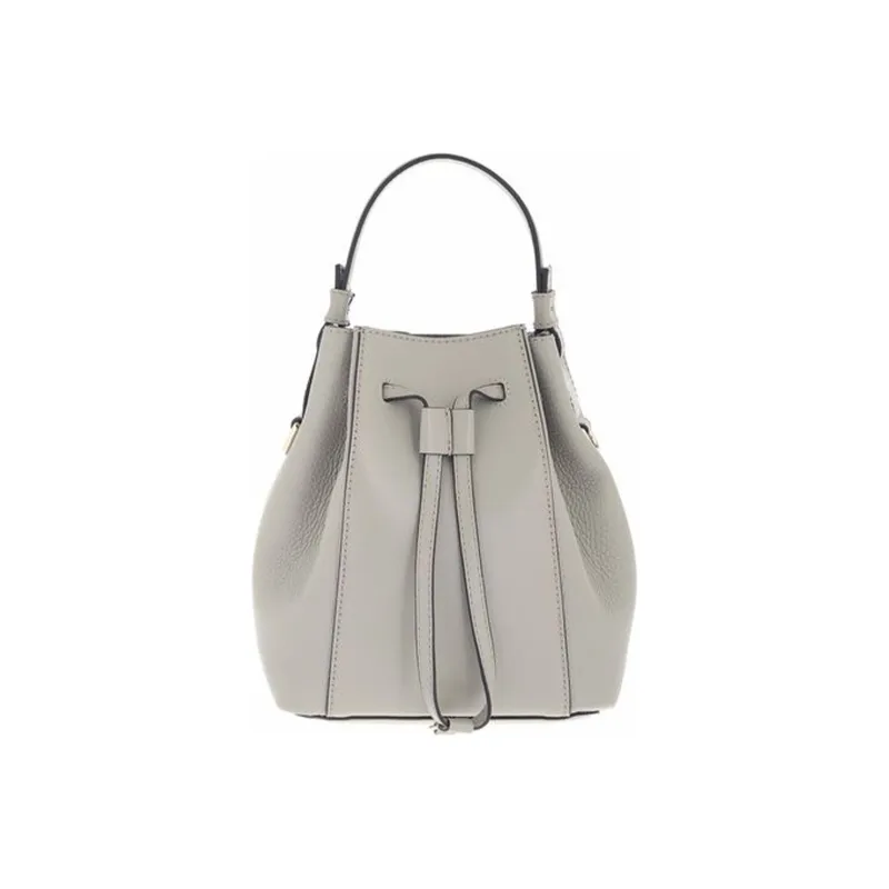 Furla Miastella Leather Bucket Bags Handbags Mini Women's Gray-0