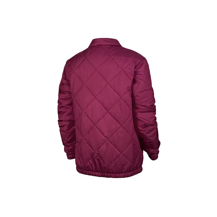 Nike Puffer Jacket Winter Unisex Burgundy-1