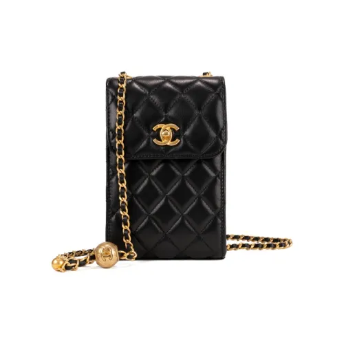 CHANEL Little Golden Ball Cellphone Pouches