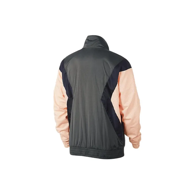 Jordan Flight Jackets Men Gray Pink-1