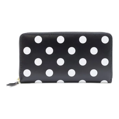 CDG Leather Wallet Regular Women's Black