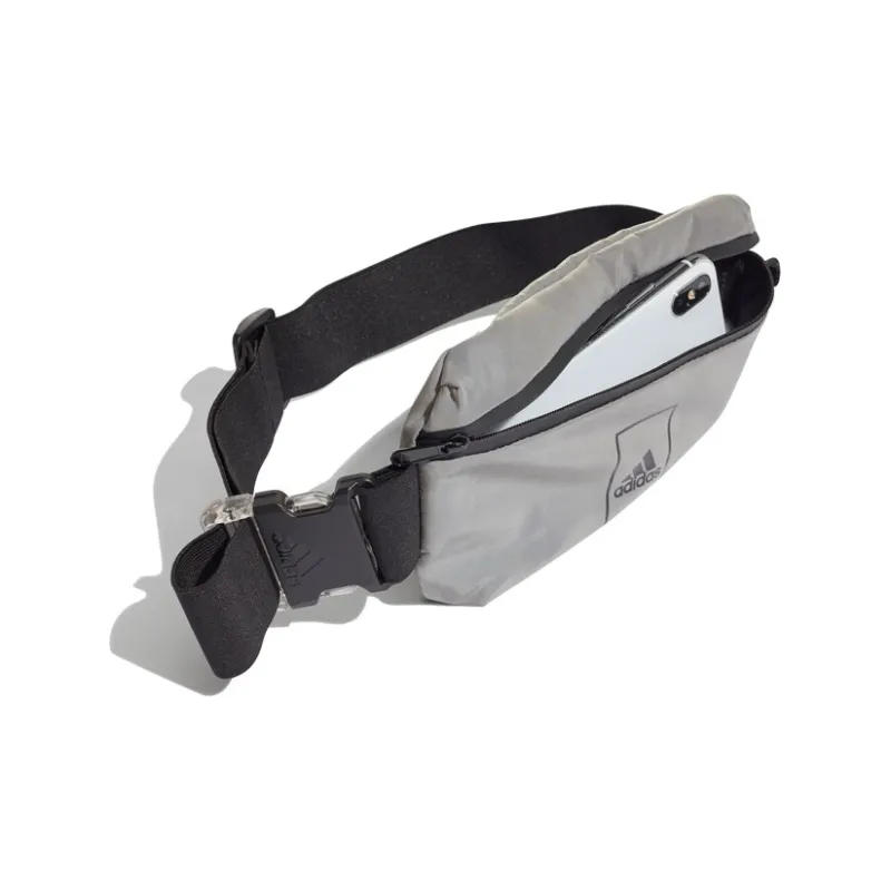 Adidas Recycled Polyester Fanny Pack Shoulder Bag Crossbody Bag Regular Unisex Gray-2