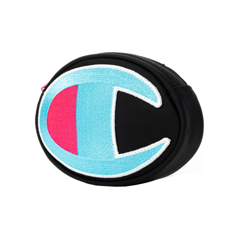 Champion Fabric Fanny Pack Regular Unisex Blue Patchwork-1