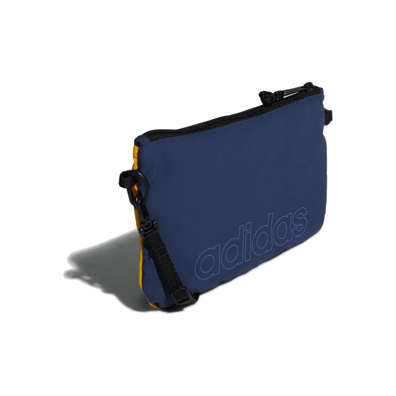 Adidas Neo Nylon Fabric Shoulder Bag, Crossbody Bag Unisex Navy-2