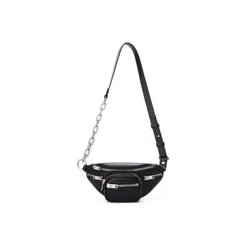 Alexander Wang Attica Lambskin Shoulder Bag Crossbody Bag Sling Bag Fanny Pack Mini Women's Black