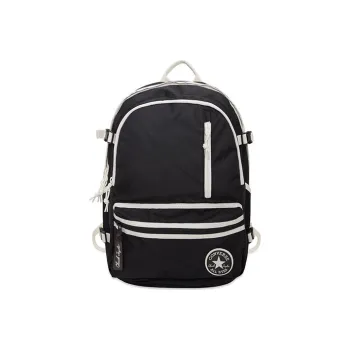 Converse Straight Edge Polyester Backpack Regular Unisex Black