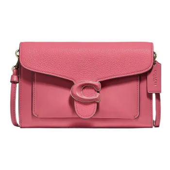 COACH Tabby Cow Leather Patchwork Leather Handbag Shoulder Bag Crossbody Bag Small Size Women's Pink
