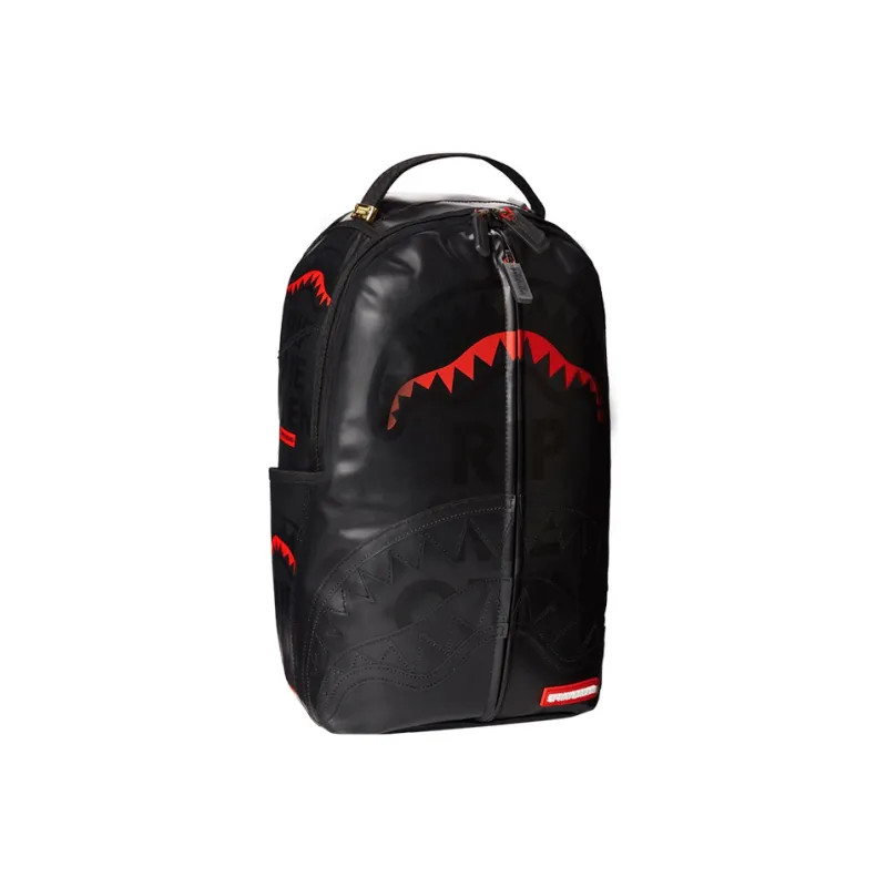 SPRAYGROUND PVC Laptop Backpack Large Size Men's Black-3