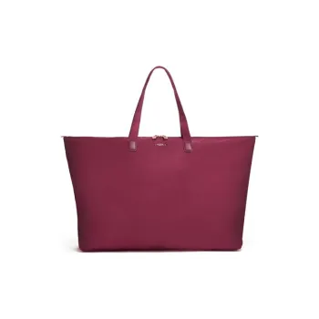 TUMI Voyageur Nylon Tote Bag, Shopping Bag, Shoulder Bag Women's Berry