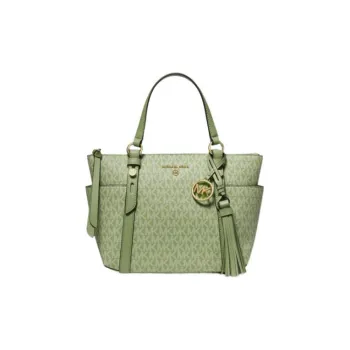 MICHAEL KORS MK Sullivan Artificial Leather Handbag Crossbody Bag Shoulder Bag Small Size Women's Fruit Green